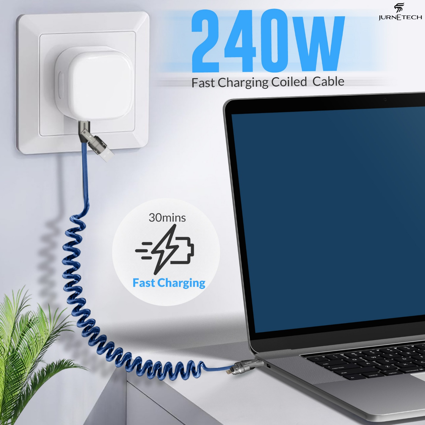 JURNETECH 240W Super 6 IN 1 Charging Cable